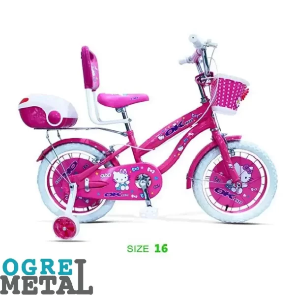 دوچرخه دخترانه سایز 16 اوکی - فروشگاه آنلاین اوگرمتال