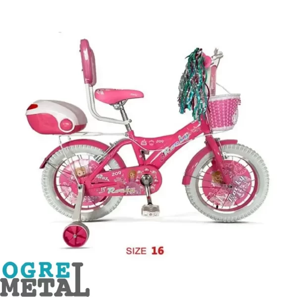 دوچرخه دخترانه سایز 16 راکی -فروشگاه آنلاین اوگرمتال