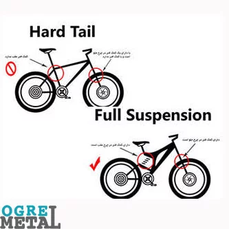 تفاوت دوچرخه کوهستان حرفه ای و نیم حرفه ای - اوگرمتال