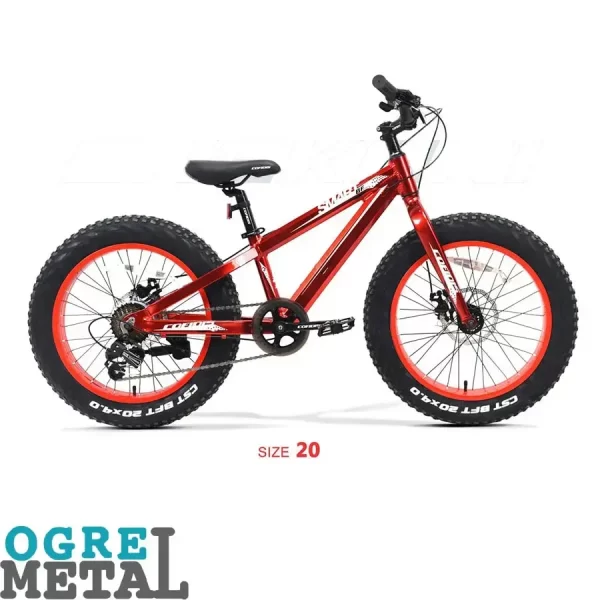 دوچرخه لاستیک پهن سایز 20 مدل کافیدیس COFIDIS -اوگرمتال