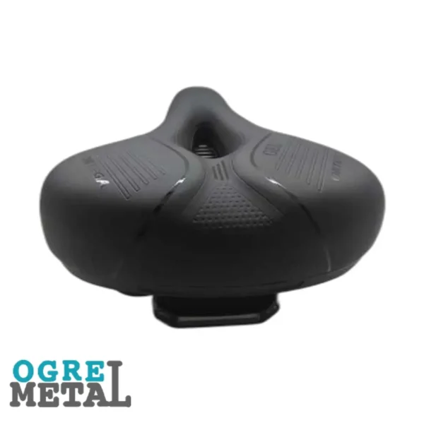 زین دوچرخه پهن طبی چراغ دار برند ORTEGA GEL